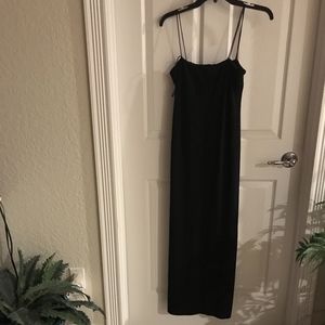 BCBG SPAGEHTTI STRAP LONG DRESS/ GOWN
